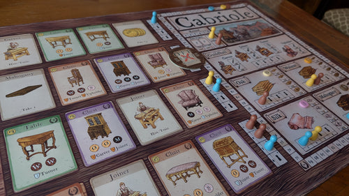 Cabriole: Boxed Neoprene Game Mat