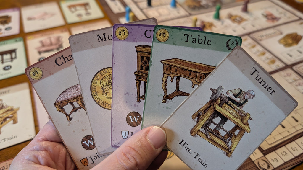 Cabriole: A Game of Furniture-Making in 18th-Century London