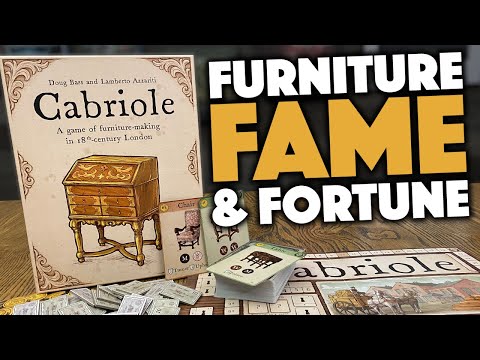 Cabriole: A Game of Furniture-Making in 18th-Century London