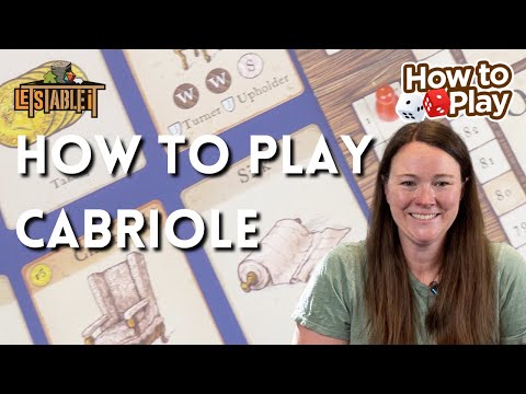 Cabriole: A Game of Furniture-Making in 18th-Century London